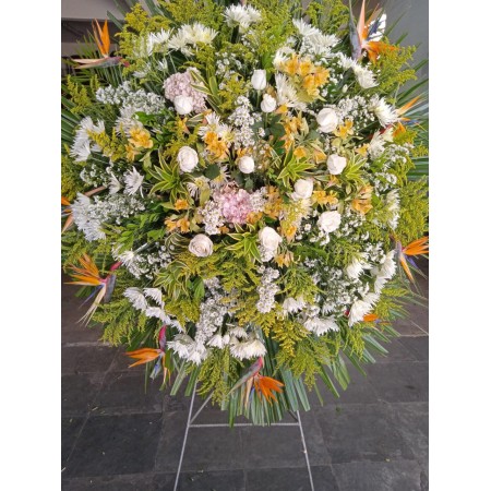 COROA DE FLORES - GOLD 02!
