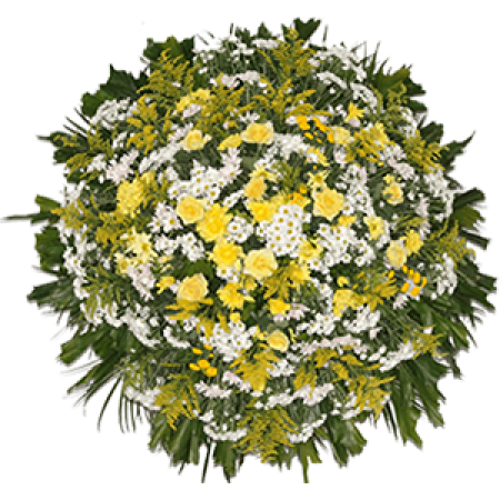 COROA DE FLORES - PREMIUM 01!