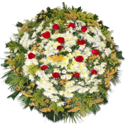 COROA DE FLORES - PREMIUM 03!