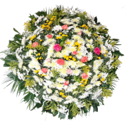 COROA DE FLORES - PREMIUM 04!