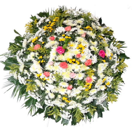 COROA DE FLORES - PREMIUM 04!
