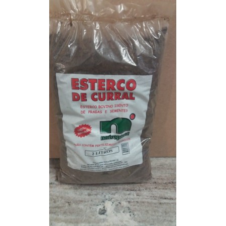 Esterco de Curral (2 Kilos)
